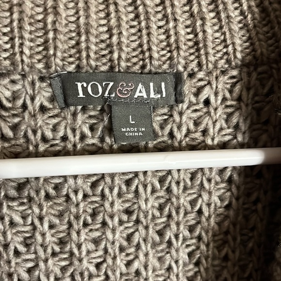 Wool Blend Cardigan Large - Picture 2 of 4